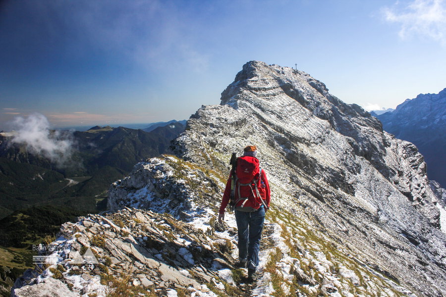 Der Abstecher zum Daniel ist quasi Pflicht. Foto: Michael Pröttel, Mountain Wilderness Deutschland e.V.