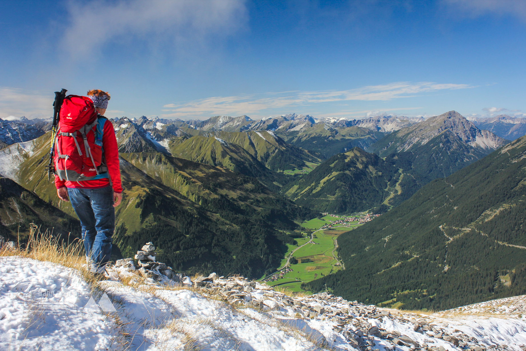 Unten grün oben schon weiß! Foto: Michael Pröttel