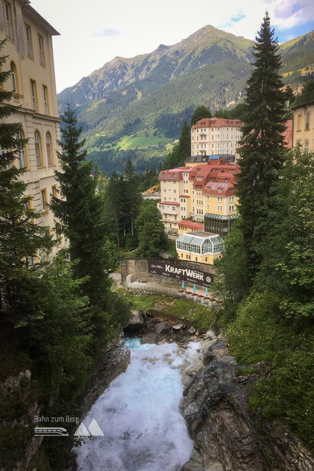 Wasserfall, Kraftwerk und Breimkirche, Bad Gastein. Fotos Elisabeth Petfalski