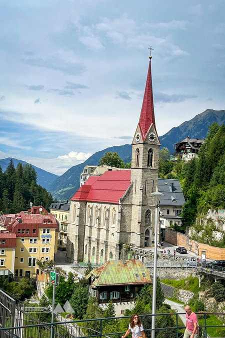 Wasserfall, Kraftwerk und Breimkirche, Bad Gastein. Fotos Elisabeth Petfalski