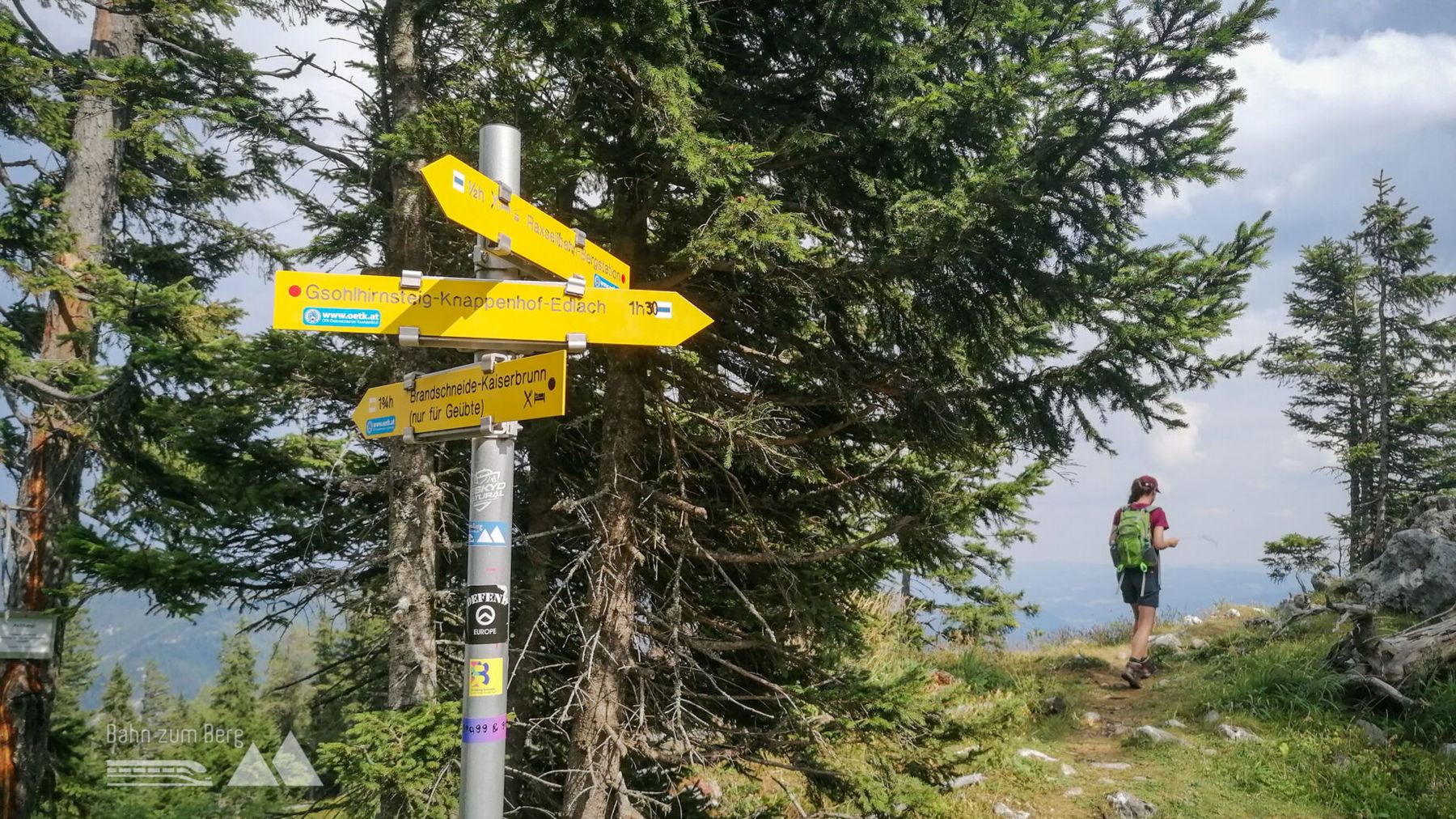 Es wird der Gsohlhirnsteig. Foto: Sarah Pallauf