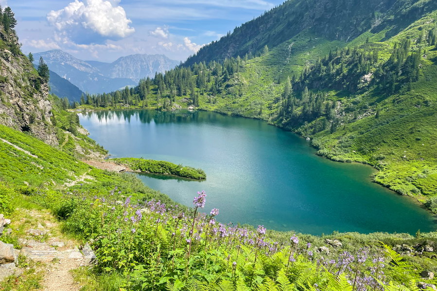 Der Obersee - noch einmal, weil er gar so schön ist. Foto: POW AT