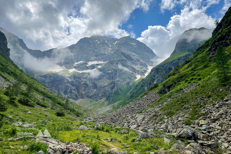 Der Hochgolling - heute etwas wolkenverhangen. Foto: POW AT