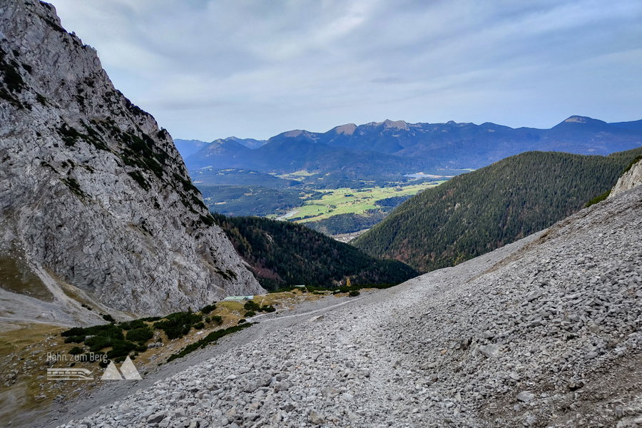 Kurz vor der Dammkarhütte. Foto: Simon Widy