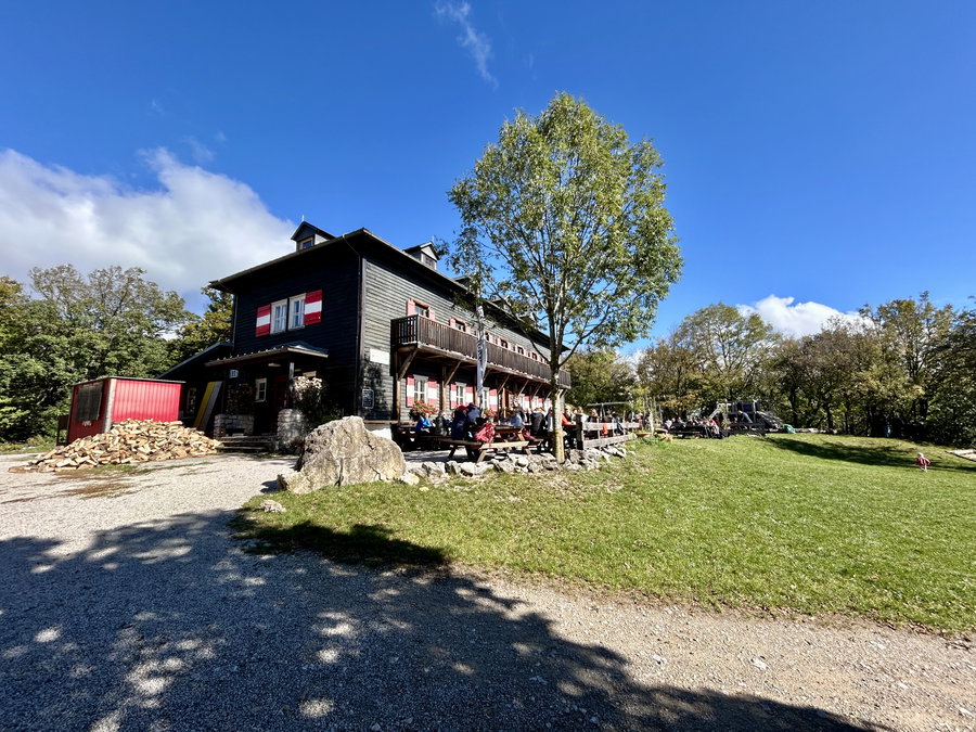 Peilstein-Haus mit Sonnenterrasse. Foto Veronika Schöll