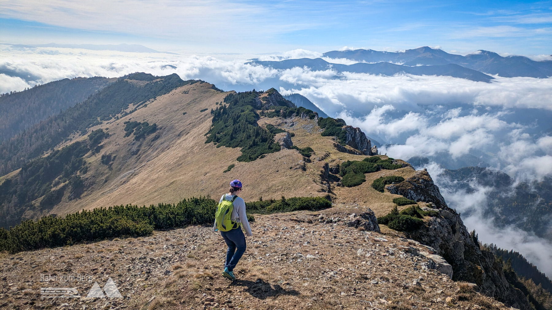 Dieser Routenverlauft lässt wirklich keine (Aussichts-) Wünsche offen! Foto: Anna, POW AT