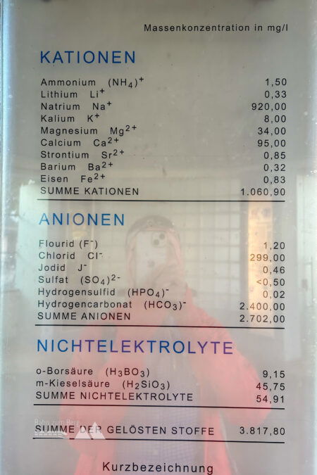 Sauer und Süß. Heilwasser und Heileis. Fotos Veronika Schöll