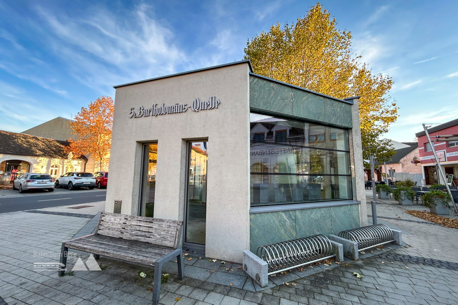 Trinkhalle in Illmitz. Foto Veronika Schöll