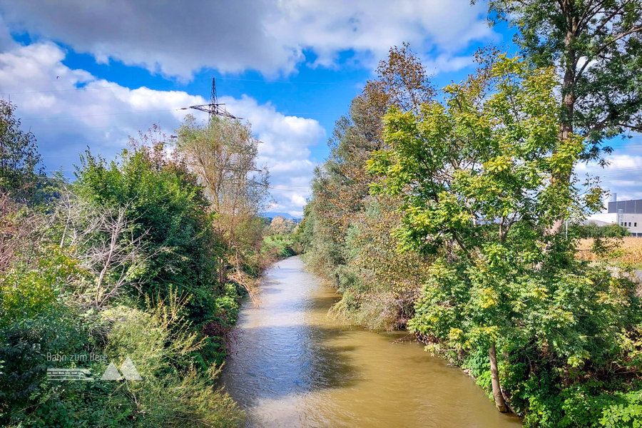 Überquerung Raab. Foto: Alice Frischherz