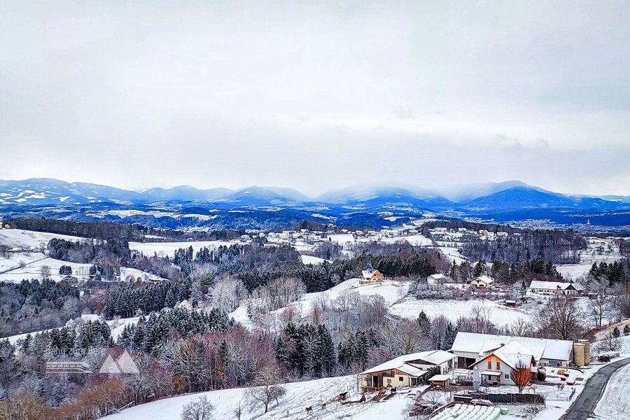 Aussicht im Winter. Foto: Alice Frischherz