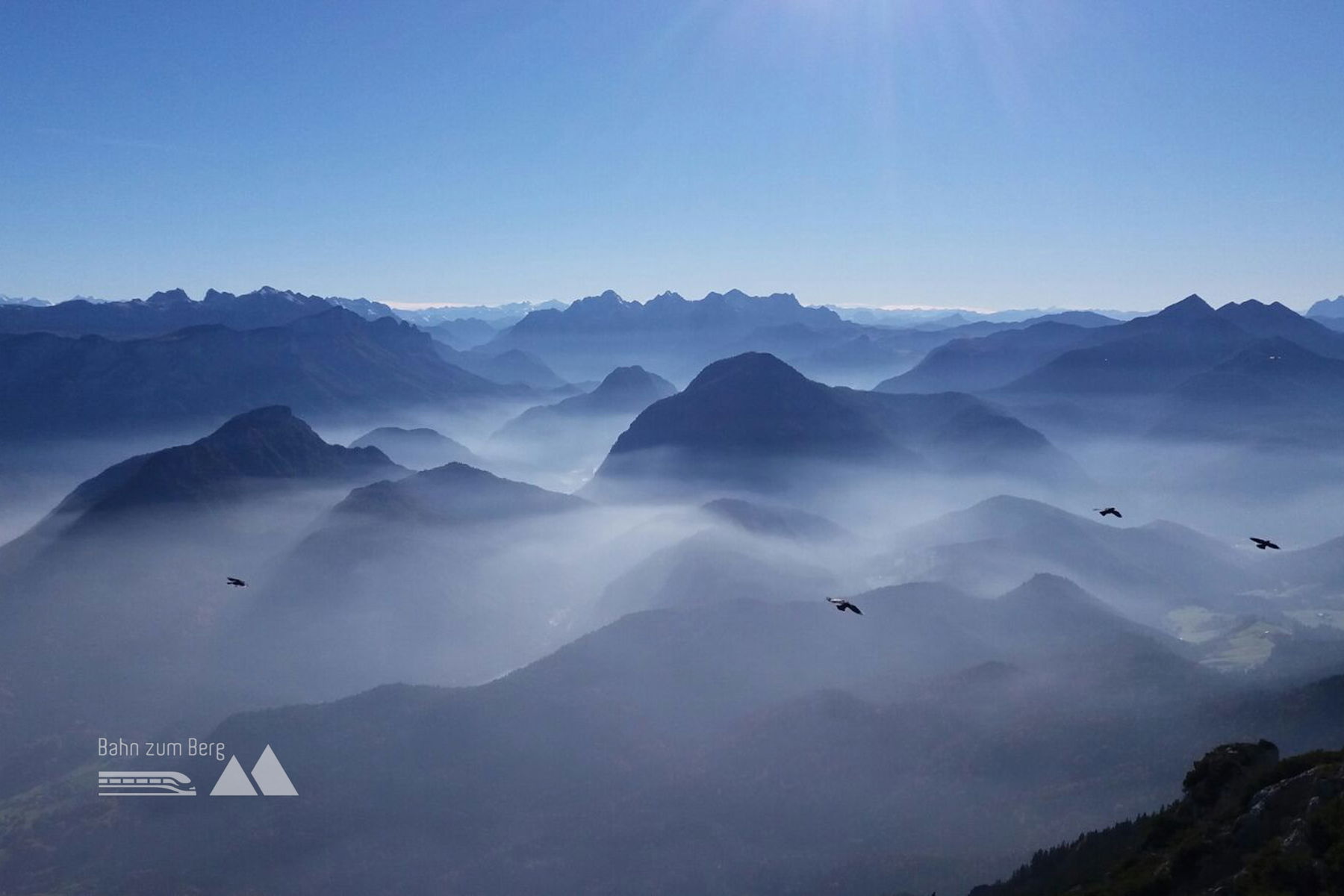 Auf den Hochstaufen über den Steinernen Jäger