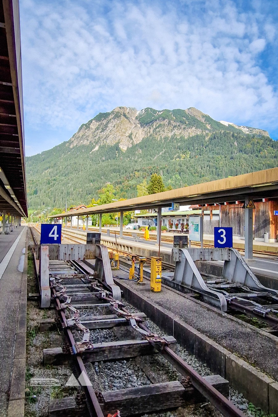 Bahnhof Oberstdorf. Foto: Markus Büchler