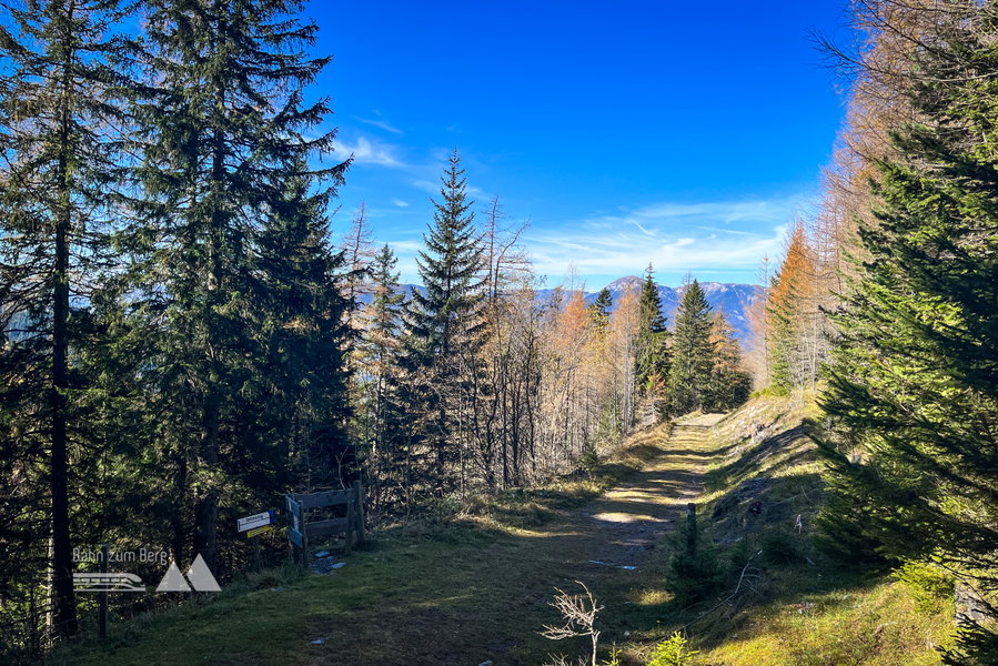 Ein Blick zurück beim Aufstieg. Foto: Birgit Matzinger