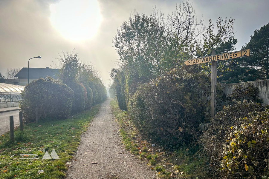 Weiter geht’s entlang des Inzersdorfer Friedhofs. Foto: POW AT