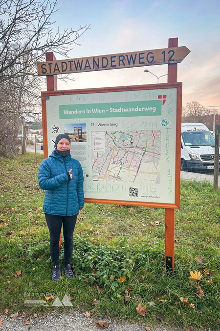 Start, Übersichtskarte des Stadtwanderwegs 12 und Skatepark am Frödenplatz. Fotos: Lisa, POW AT