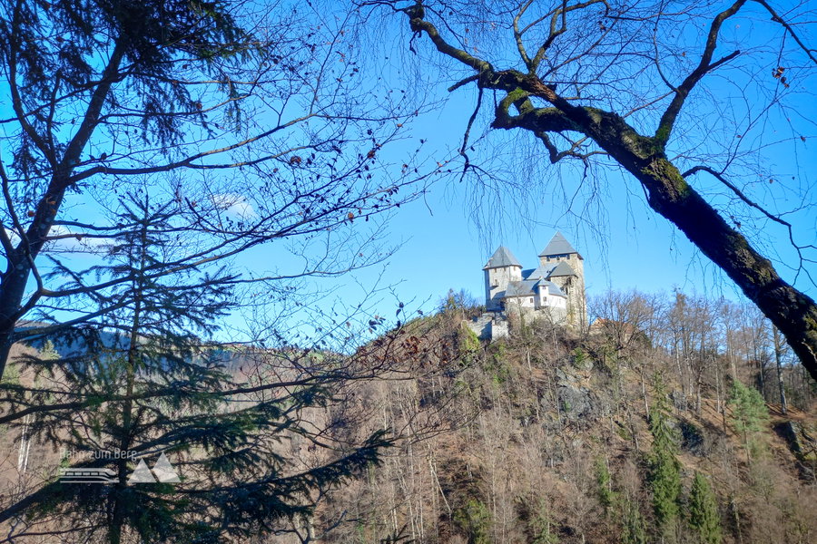 Burg Deutschlandsberg beim Aufstieg. Foto: Martina Friesenbichler