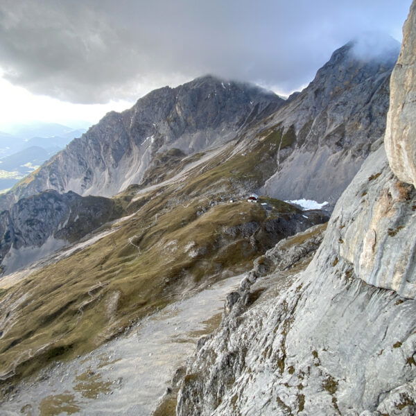 Blick aus dem Austria Klettersteig. Foto: Christian Heuegger-Zirm
