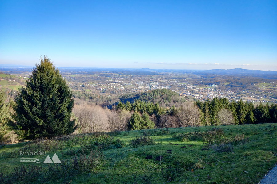 Blick Richtung Graz. Foto: Martina Friesenbichler