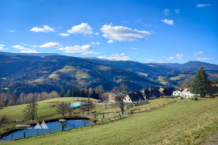 Koralmblick kurz nach der Herkhütte. Foto: Martina Friesenbichler