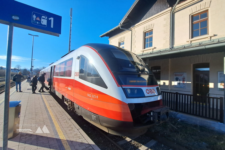 Bahnhof Pernitz-Muggendorf. Foto: Gerold Petritsch