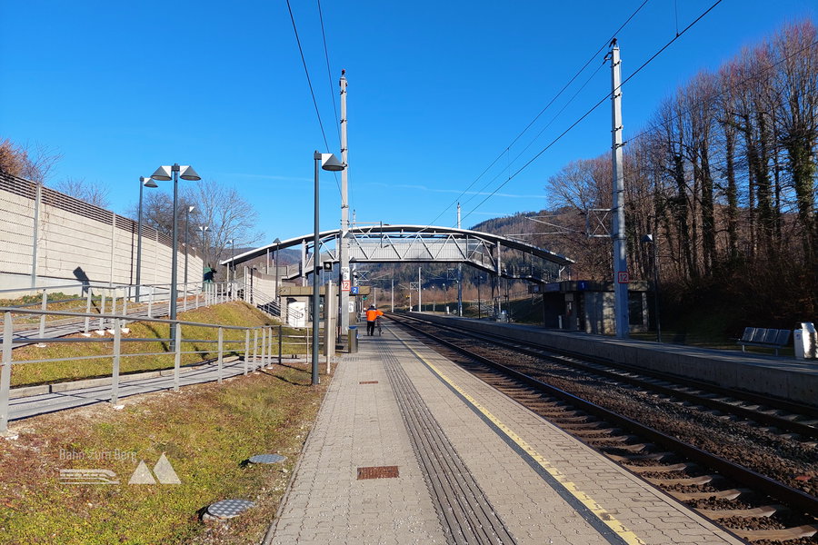Bahnhof Stübing. Foto: Alice Frischherz