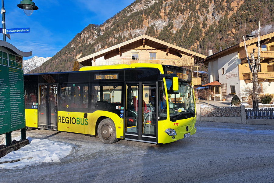 Bus beim Marxenhof. Foto: Gerold Petritsch