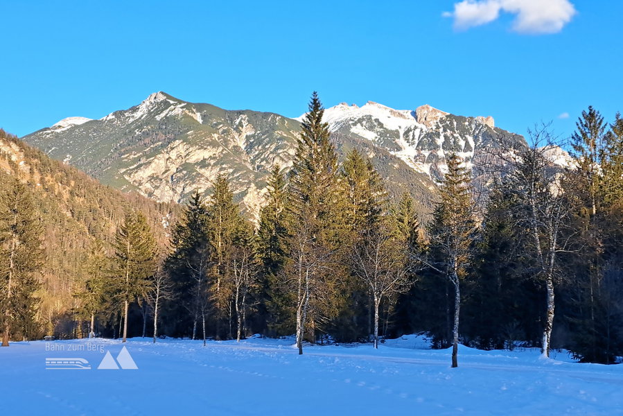 Blick zum Rofangebirge. Foto: Gerold Petritsch