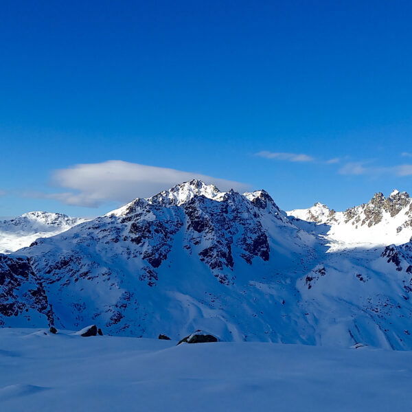 Blick vom Palmtaljoch auf Schlappiner Spitz. Foto: Norman und Lisa