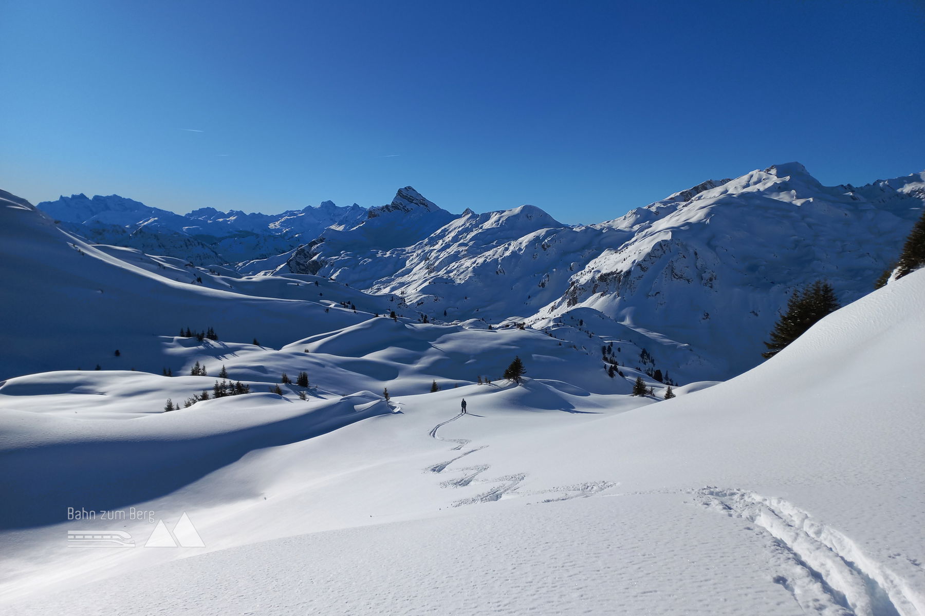 Skidurchquerung im Lechquellengebirge (Zug bei Lech – Marul)