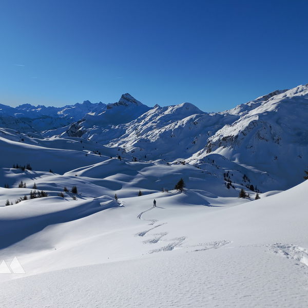 Skidurchquerung im Lechquellengebirge (Zug bei Lech – Marul)