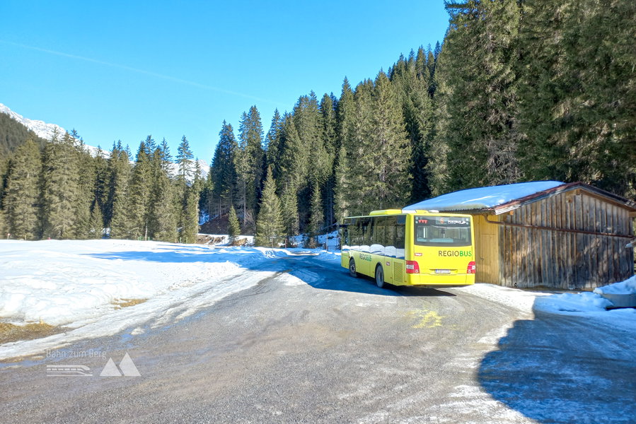 Der Verwallbus Nr. 6 bringt uns nach St. Anton. Foto: Manfred Hinteregger