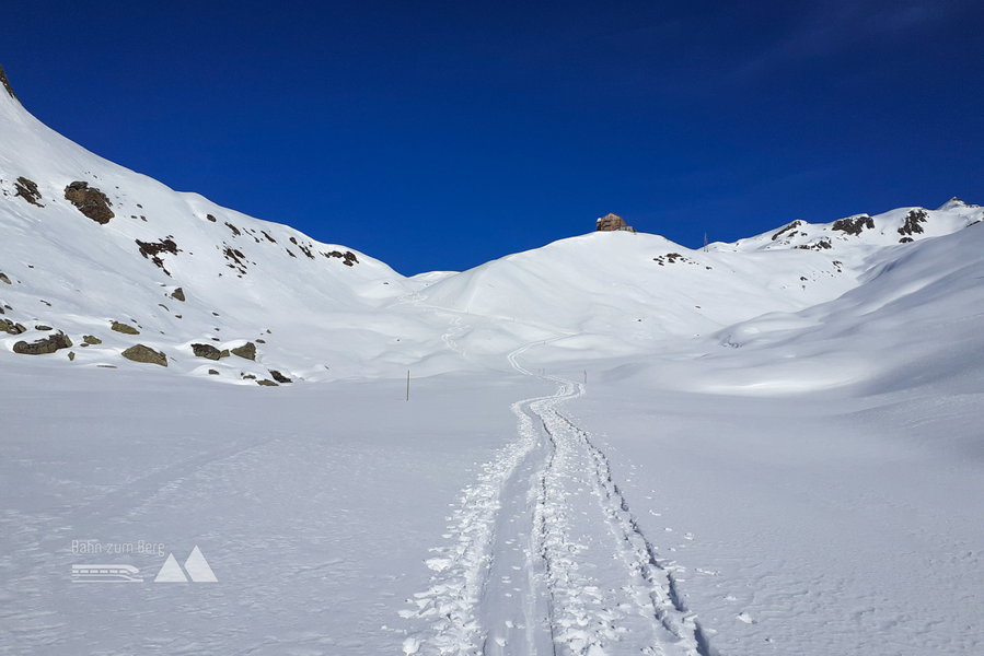 Der letzte Aufschwung zur Heilbonner Hütte steht bevor. Foto: Manfred Hinteregger