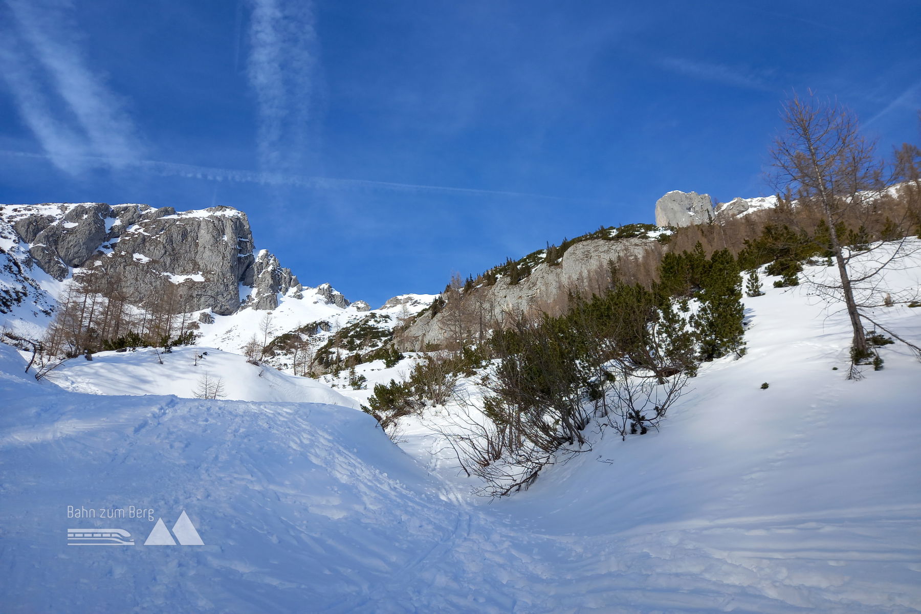Wiederaufstieg zur Tauplitzalm. Rechts der Sturzhahn. Foto: Martina Friesenbichler