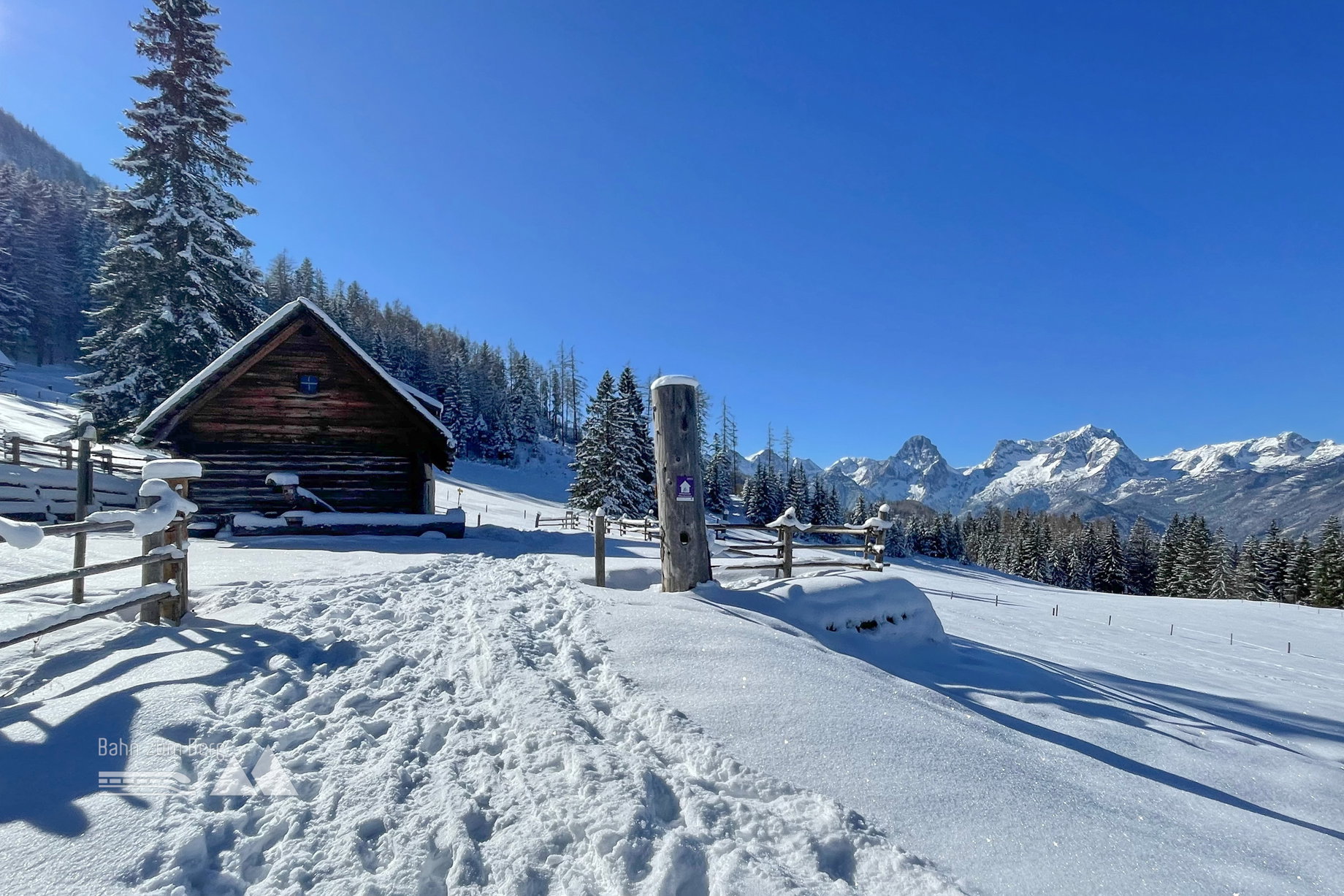 Almhütte Steyrsbergerreith mit traumhafter Aussicht. Fotos: Eva Maria Ginal