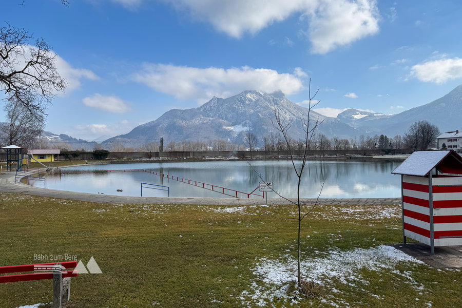 Badesee/Freibad in Flintsbach; Foto: Bernhard Walle