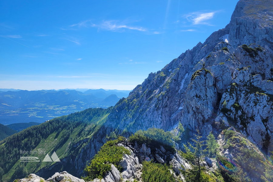 Blick zum Mandlgrat. Foto: Julia Büchler