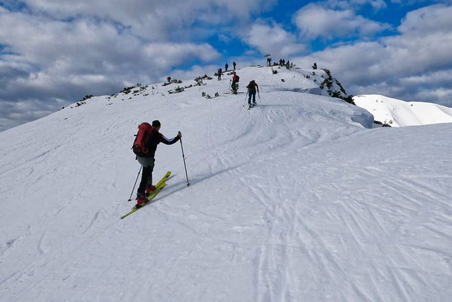 Die letzten Meter auf den Gipfel. Foto: Anna, POW AT
