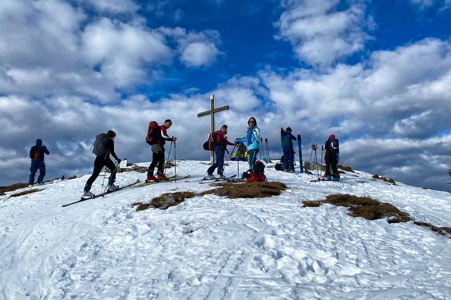 Viel los am Gipfel heute! Foto: Anna, POW AT