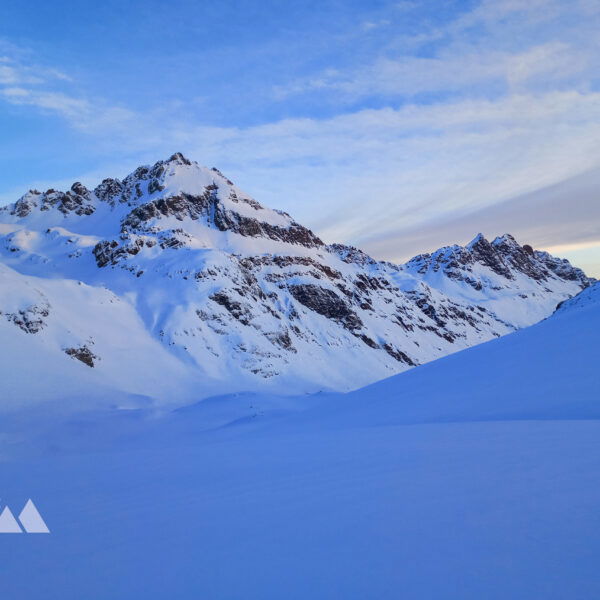 Morgendlicher (Rück)Blick zur Verhupfspitze. Foto: Manfred Hinteregger