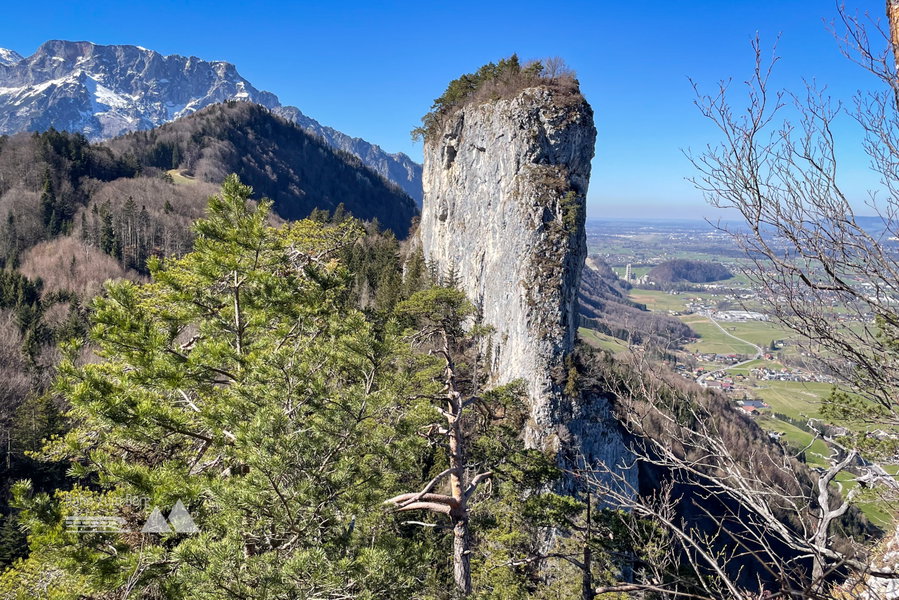 Blick auf den großen Barmstein. Foto: Eva Maria Ginal