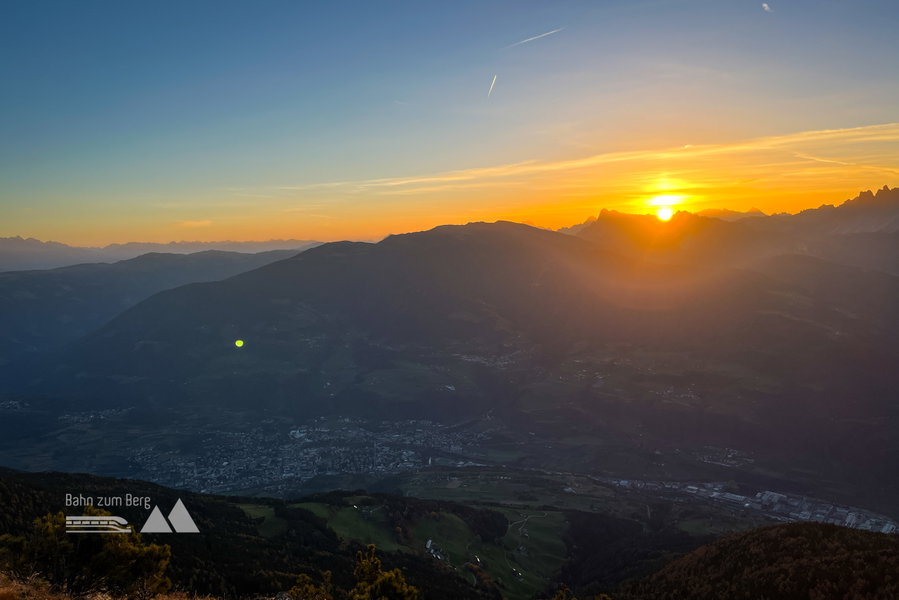 Sonnenaufgang auf der Radlseehütte. Foto: Bernhard Walle