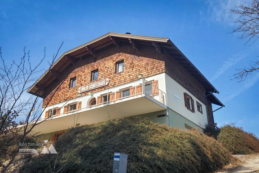 Beim Öhlerschutzhaus angekommen. Foto: Linda Prähauser