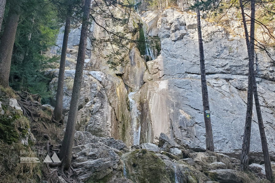 Der beeindruckende Sebastianfall. Foto: Linda Prähauser