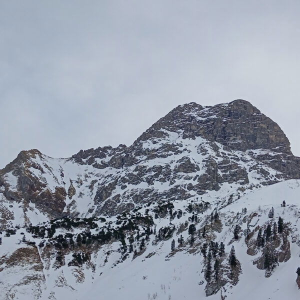 Titelbild: Blick zum Widderstein aus dem Bärgunttal. Foto: Norman und Lisa