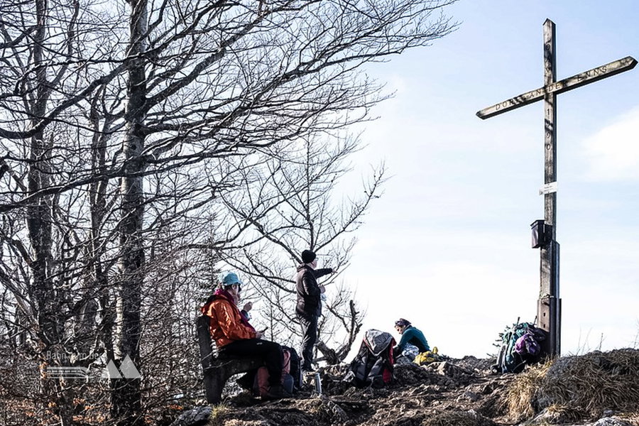 Gipfelsieg mit super Service. Foto: Birgit Reiter