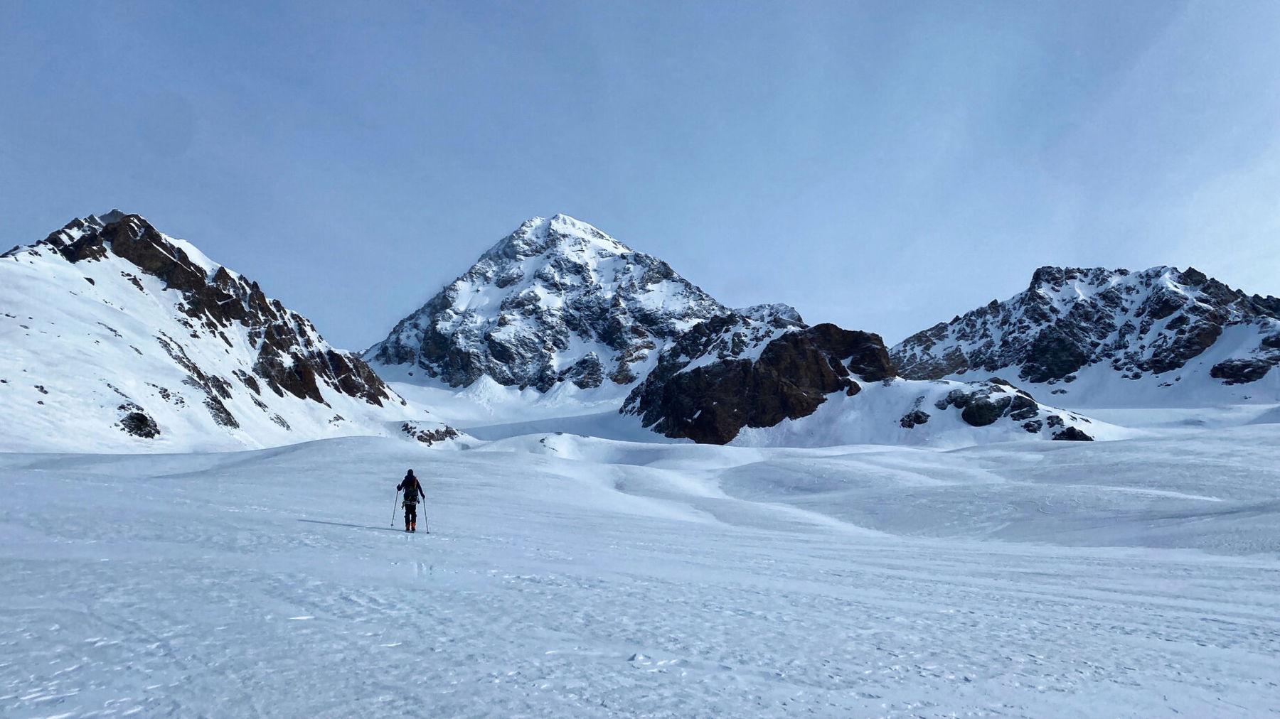 Der Gran Zebru (Köngisspitze) ist mit 3.851 Metern der zweithöchste Gipfel im Ortlergebiet. Foto: Christian Heuegger Zirm