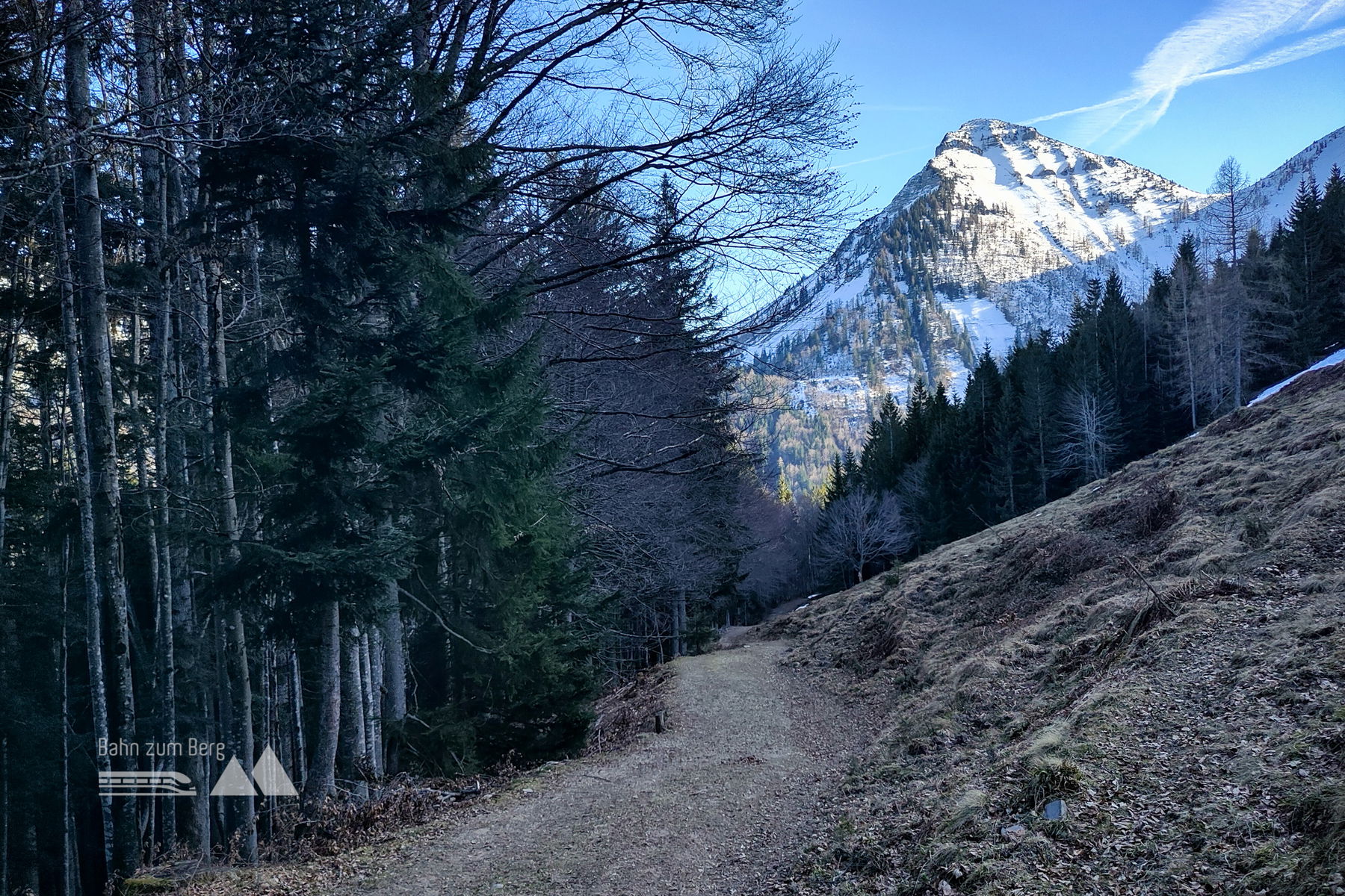 Gennerhorn in der Nachmittagssonne. Foto: Karl Plohovich