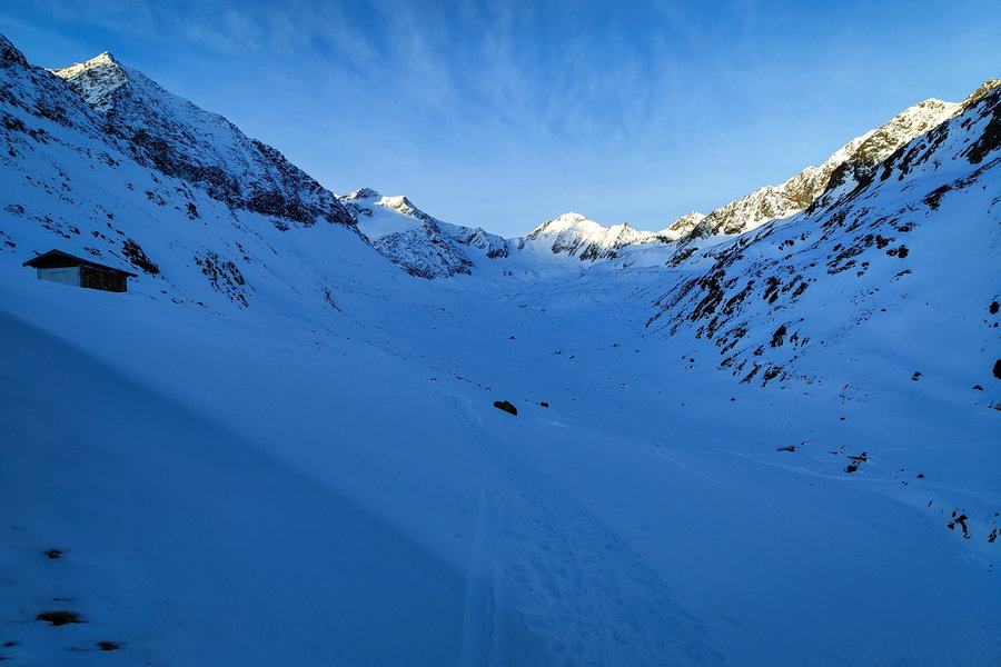 Morgenstimmung im Oberen Taschachtal. Foto: Simon Widy