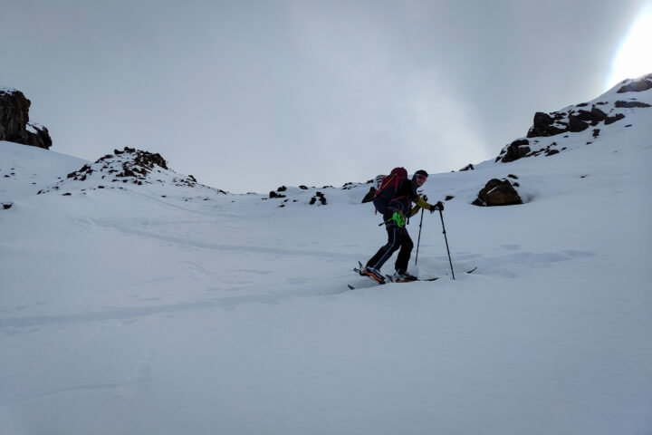 Am Sexegertenferner Richtung Taschachjoch. Fotos: Jakob Roniger, Simon Widy