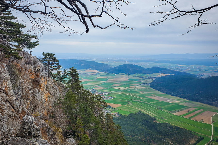 Ein schöner Ausblick kurz vorm Hubertushaus. Foto: Linda Prähauser